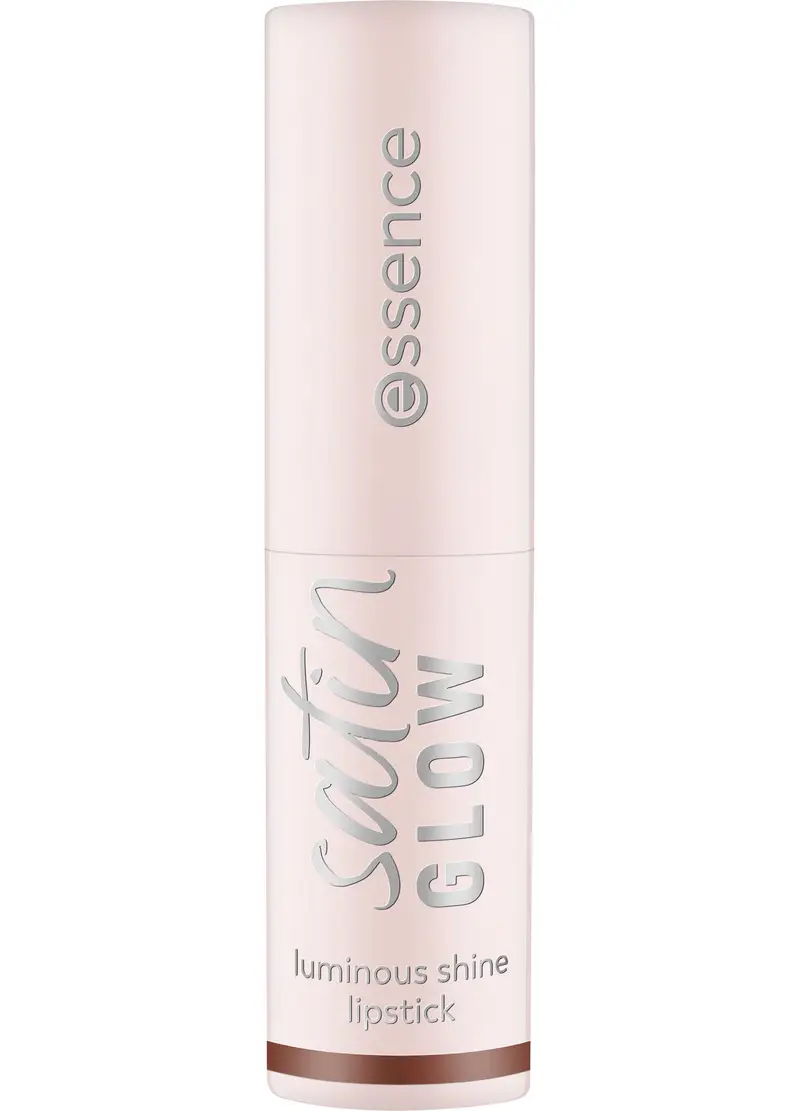 ESSENCE Satin Glow Rossetto Luminoso 05, Donna, Marrone cioccolato