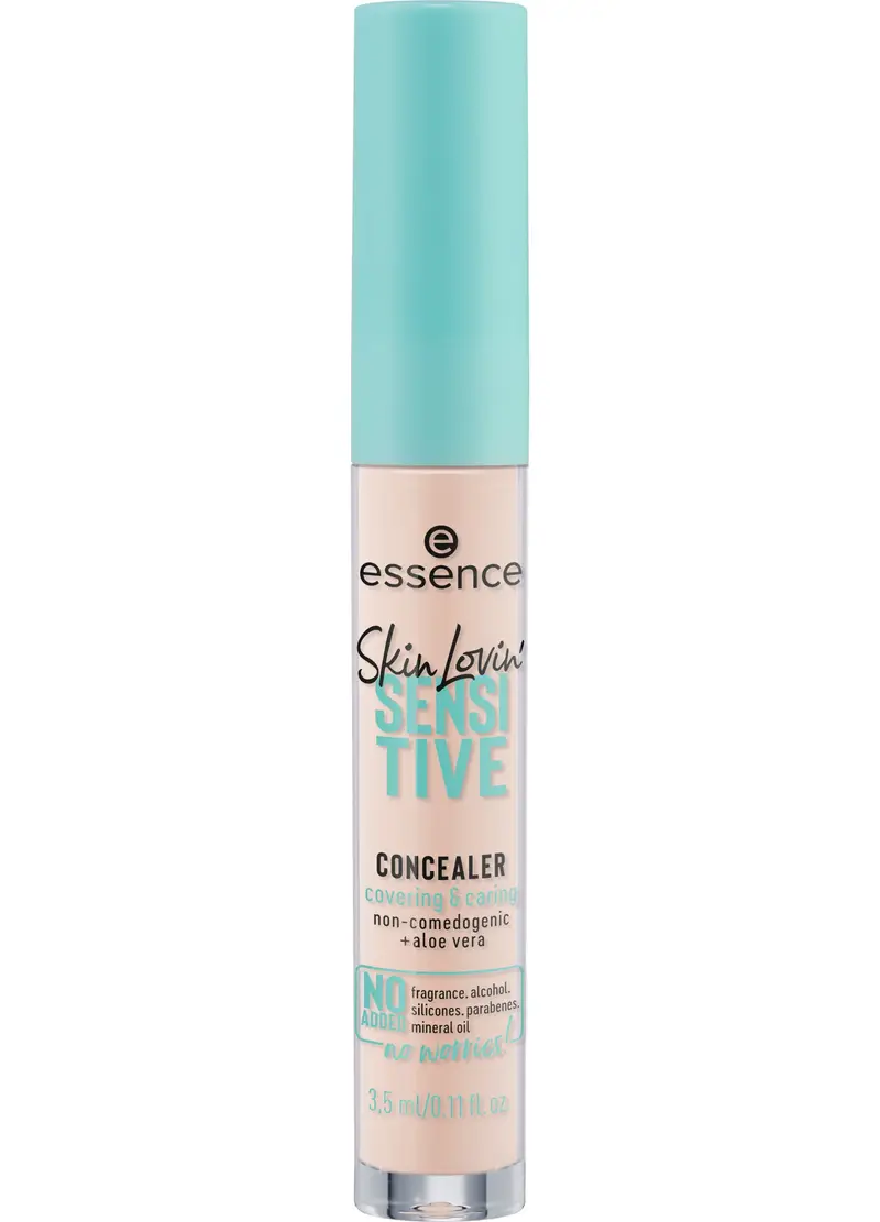 ESSENCE Skin Lovin Sensitive Correttore 05, Donna, Rosa cipria