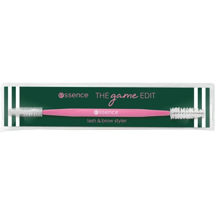 essence THE game EDIT accessorio ciglia & sopracciglia 01-Double Match - Pennello Make-Up