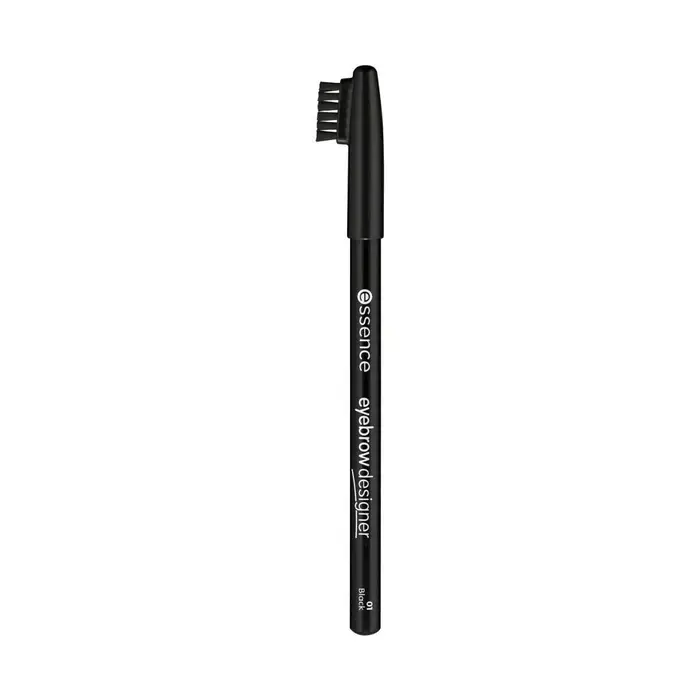Trucco sopracciglia Essence Eyebrow Designer Eyebrow Brush Pencil - 01 Black Nero
