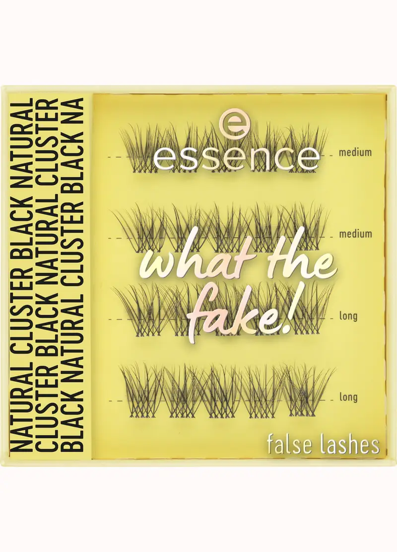 ESSENCE What The Fake! Ciglia Finte 06, Donna, Nero