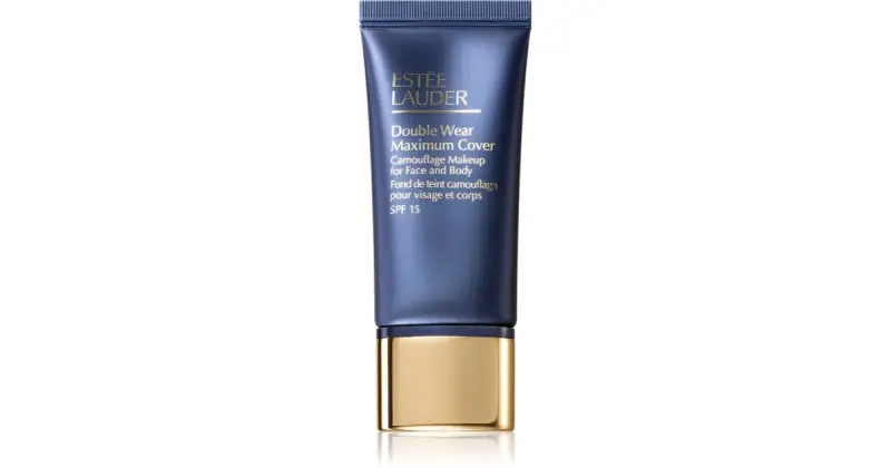 Estée lauder Double Wear Maximum Cover Camouflage Makeup per Viso e Corpo SPF 15 fondotinta coprente per viso e corpo colore 5W2 Rich