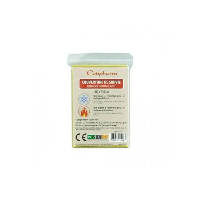 Estipharm Copertura Sopravvivenza 160 X 210 Caldo/freddo