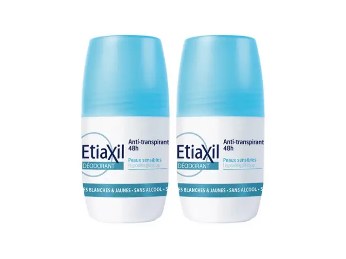 Etiaxil Deodorante Antitraspirante Roll-On 48h 2x50ml Lotto × 2