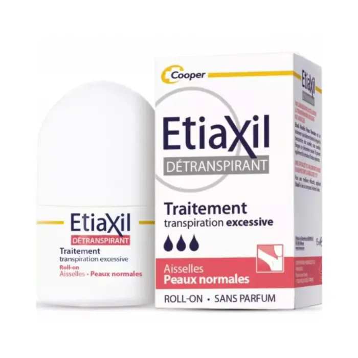 Etiaxil Detraspirante Deodorante Estremo Roll-On Trattamento Sudorazione Eccessiva Pelli Normali 15ml