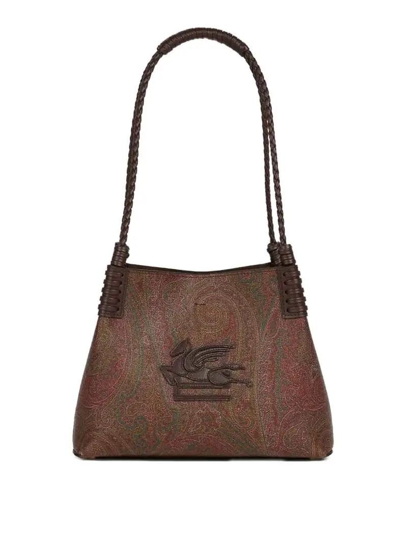 Etro Borsa Arnica Libra Small Brown Marrone
