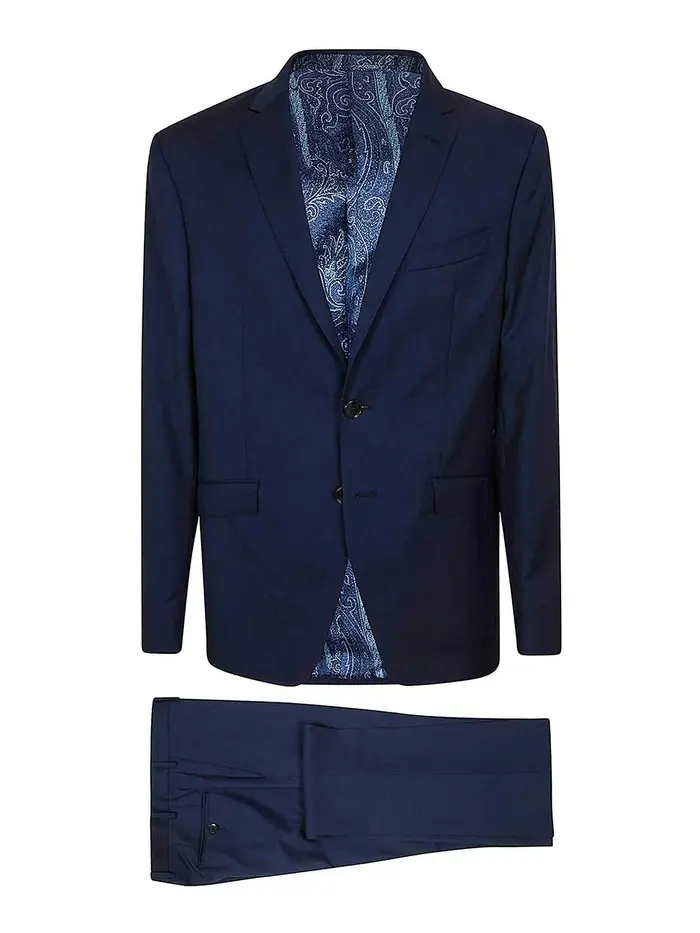 Etro Completo Roma Grigio