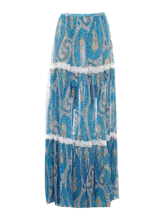 Etro Gonna azzurra Blu