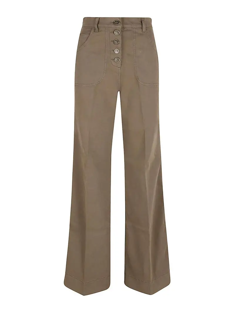 ETRO Jeans Donna Verde 4290578