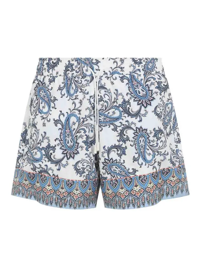 Etro Pantaloncini da bagno Roma Azzurro