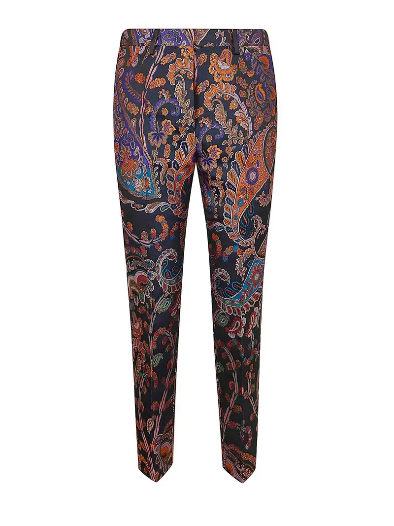 Etro Pantaloni Bristol da donna Blu