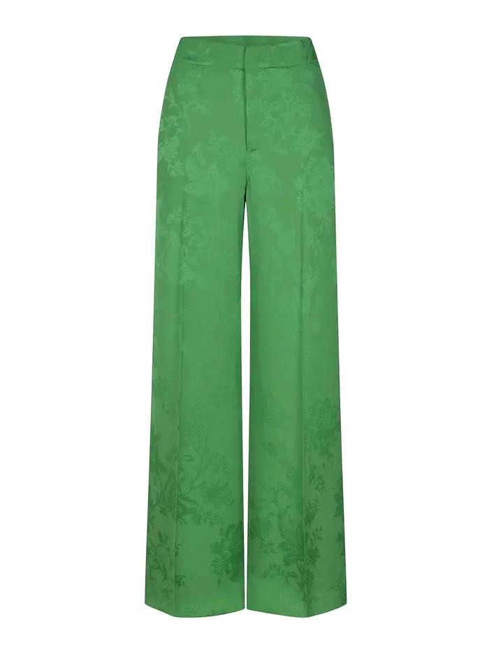 Etro Pantaloni realizzati in misto viscosa Verde