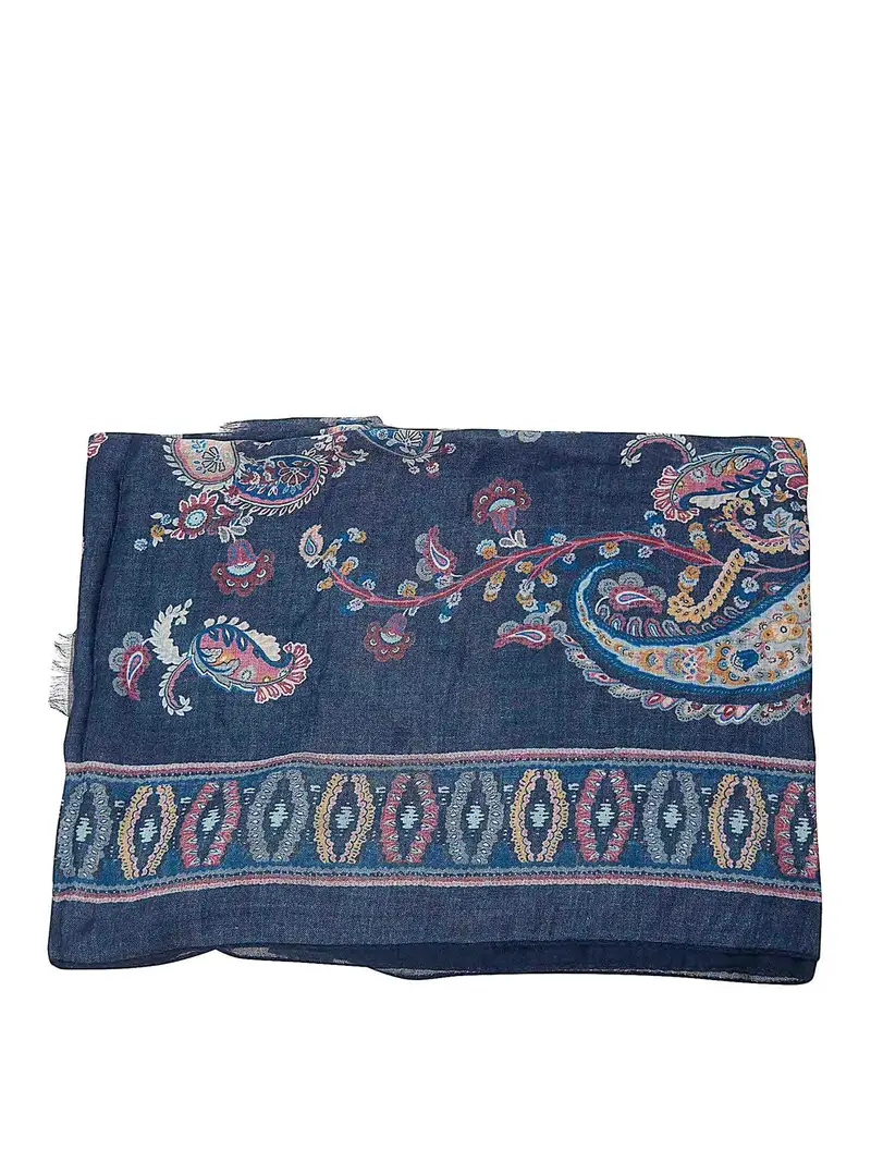 Etro Sciarpa da uomo Orfeo 70X200 Verde