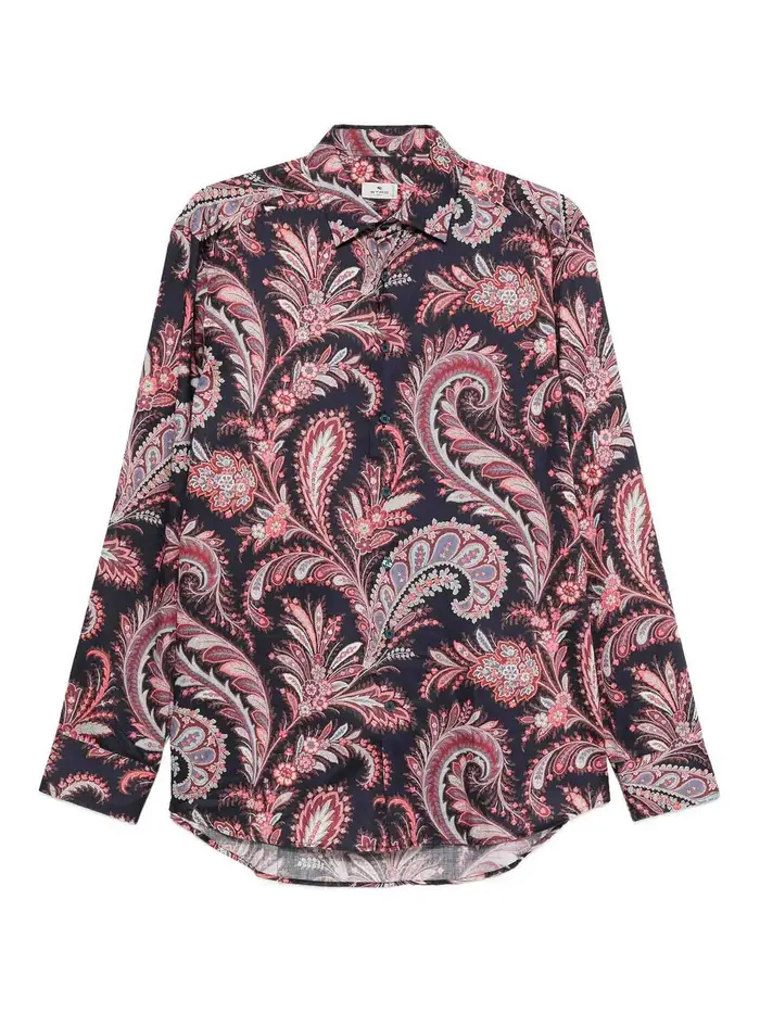 Etro Shirt Roma Grigio
