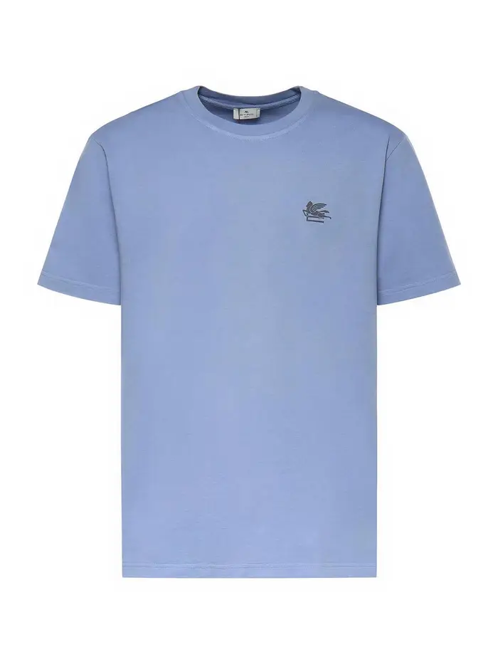 Etro T-shirt in cotone Azzurro