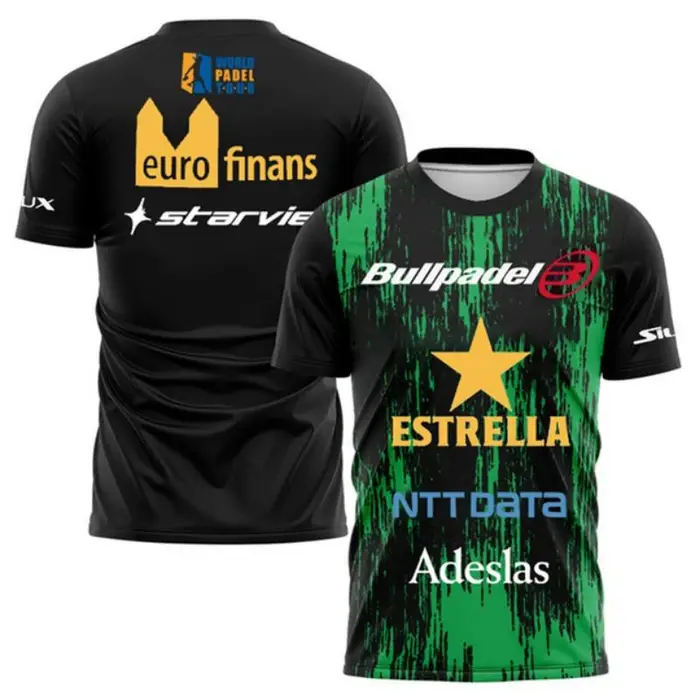 ETST 03 Abbigliamento da uomo T-shirt da tennis professionale, abbigliamento sportivo da allenamento, fitness, manica corta, da uomo, ad