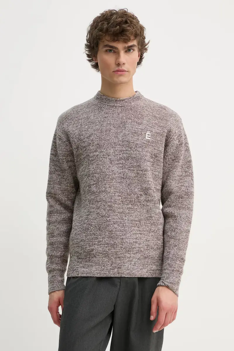 Études Studio maglione in lana uomo colore beige H24MMKNI601