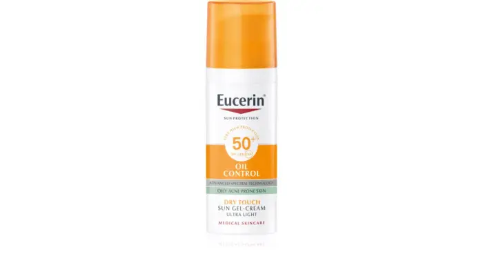 Eucerin Sun Oil Control Crema-Gel Protettivo Per Il Viso Spf 50+ 50 Ml