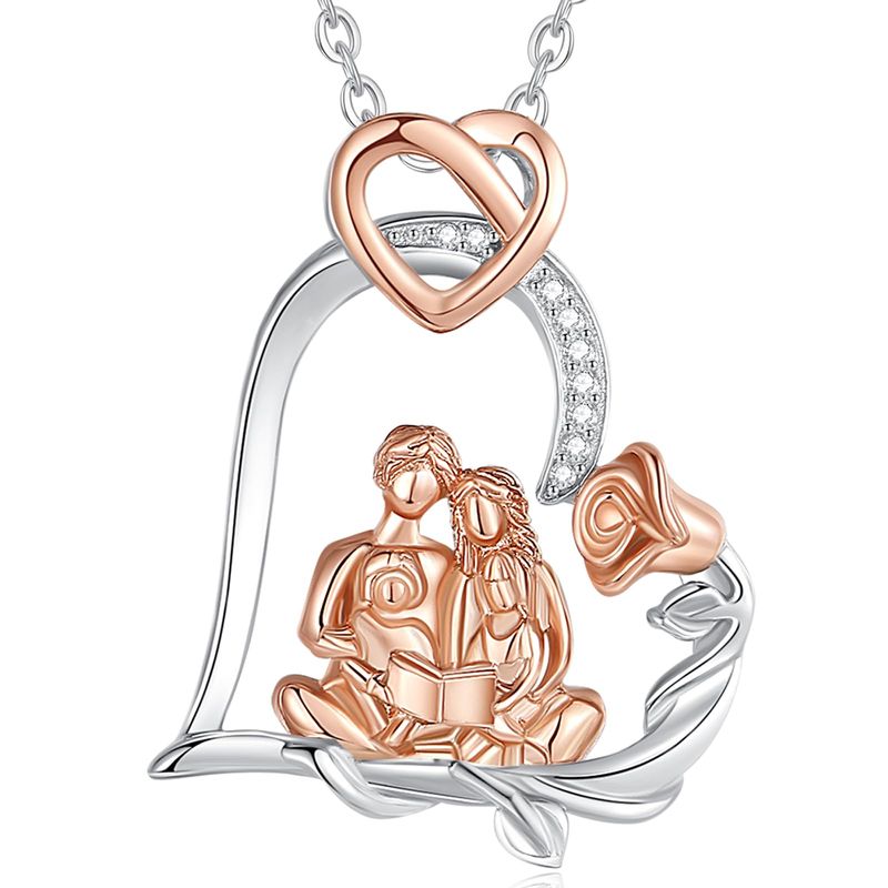 EUDORA Harmony Ball EUDORA Collana Cuore Argento Sterling 925 Harmony Ball