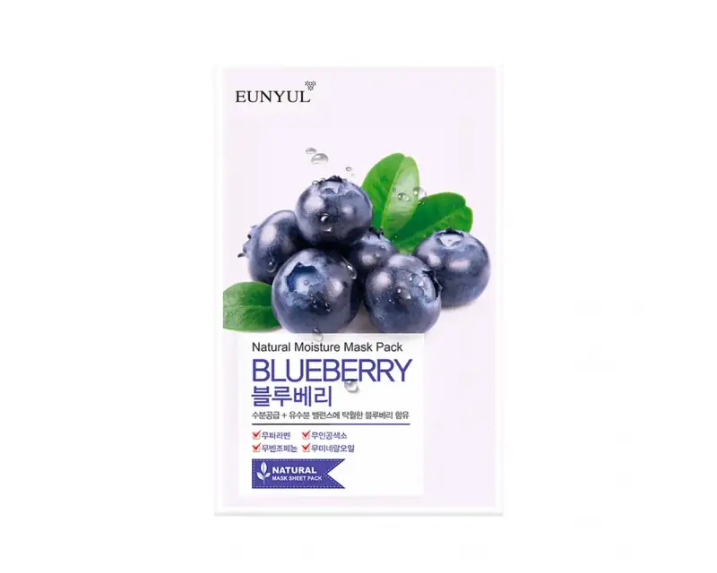 EUNYUL Natural Moisture Mask Pack-Bluberry