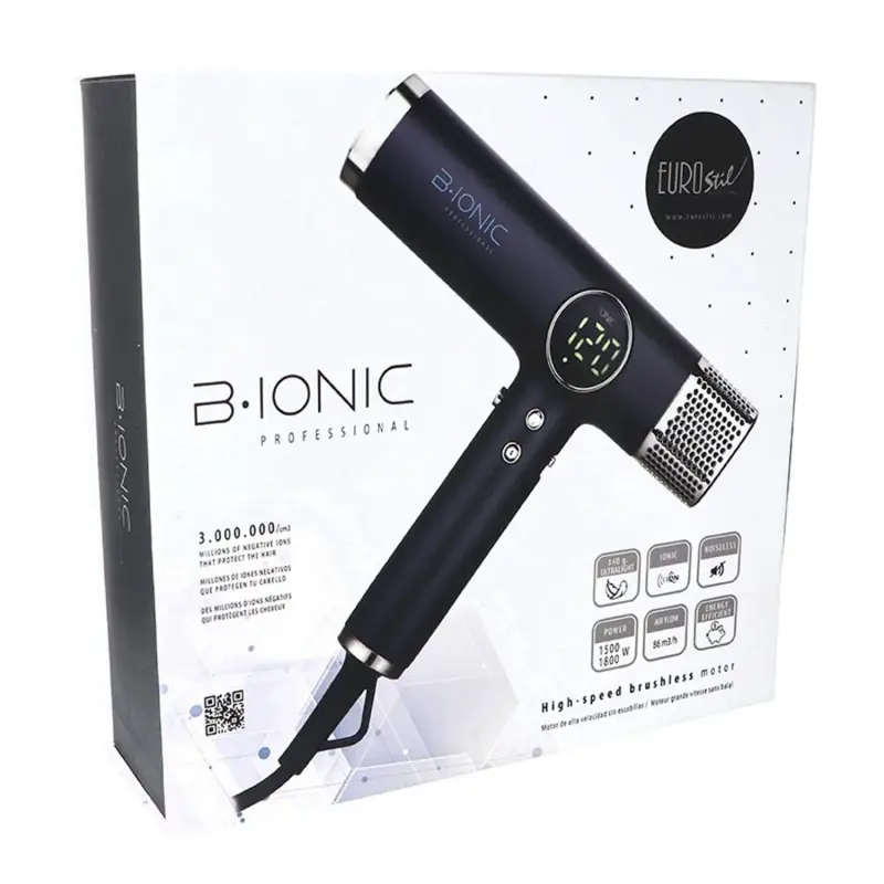 Eurostil Asciugacapelli elettrica Bionic 1un