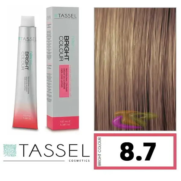 Eurostil Bright Colore Tinta 8, 7 Biondo castano chiaro 1un