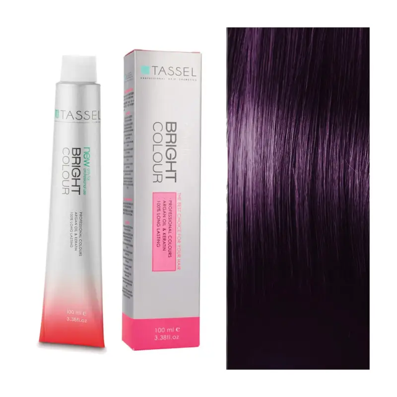 Eurostil Bright Colore Tinta Vm1, 7 Viola Metallo 100ml