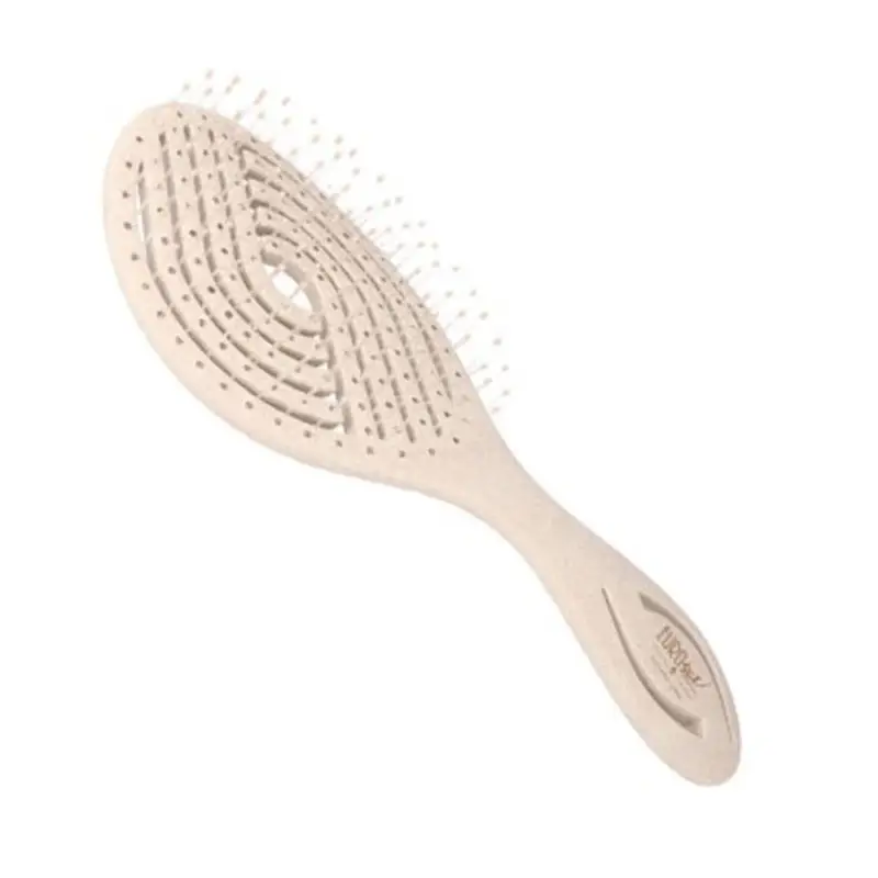 Eurostil Eco Spazzola in legno ovale 1un
