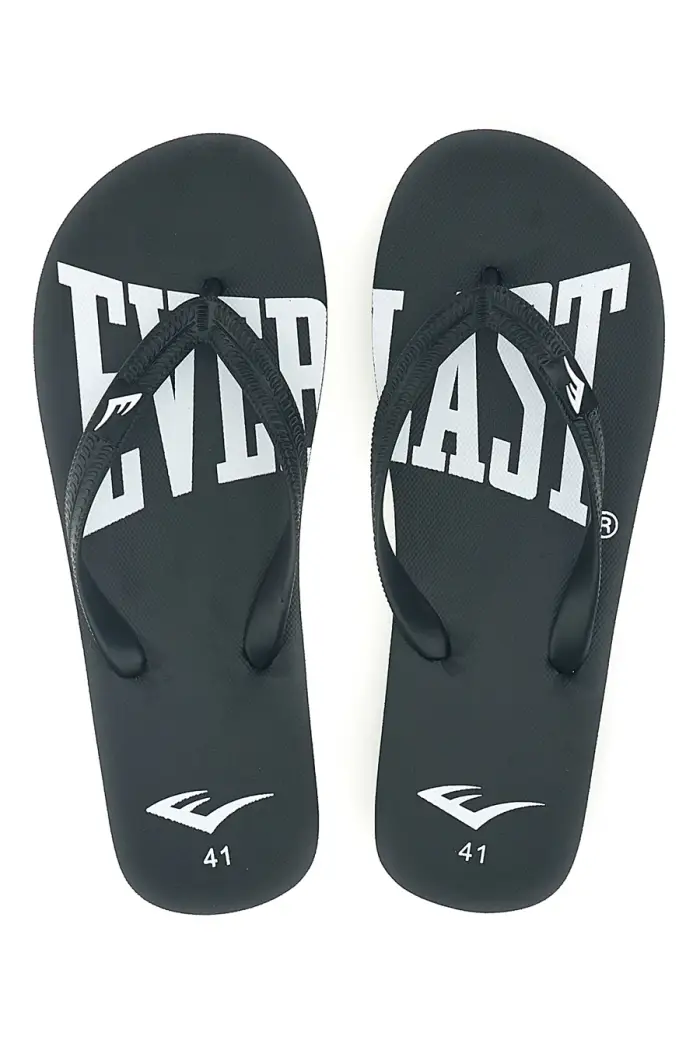 Infradito nere con logo Everlast EV010 [NERO