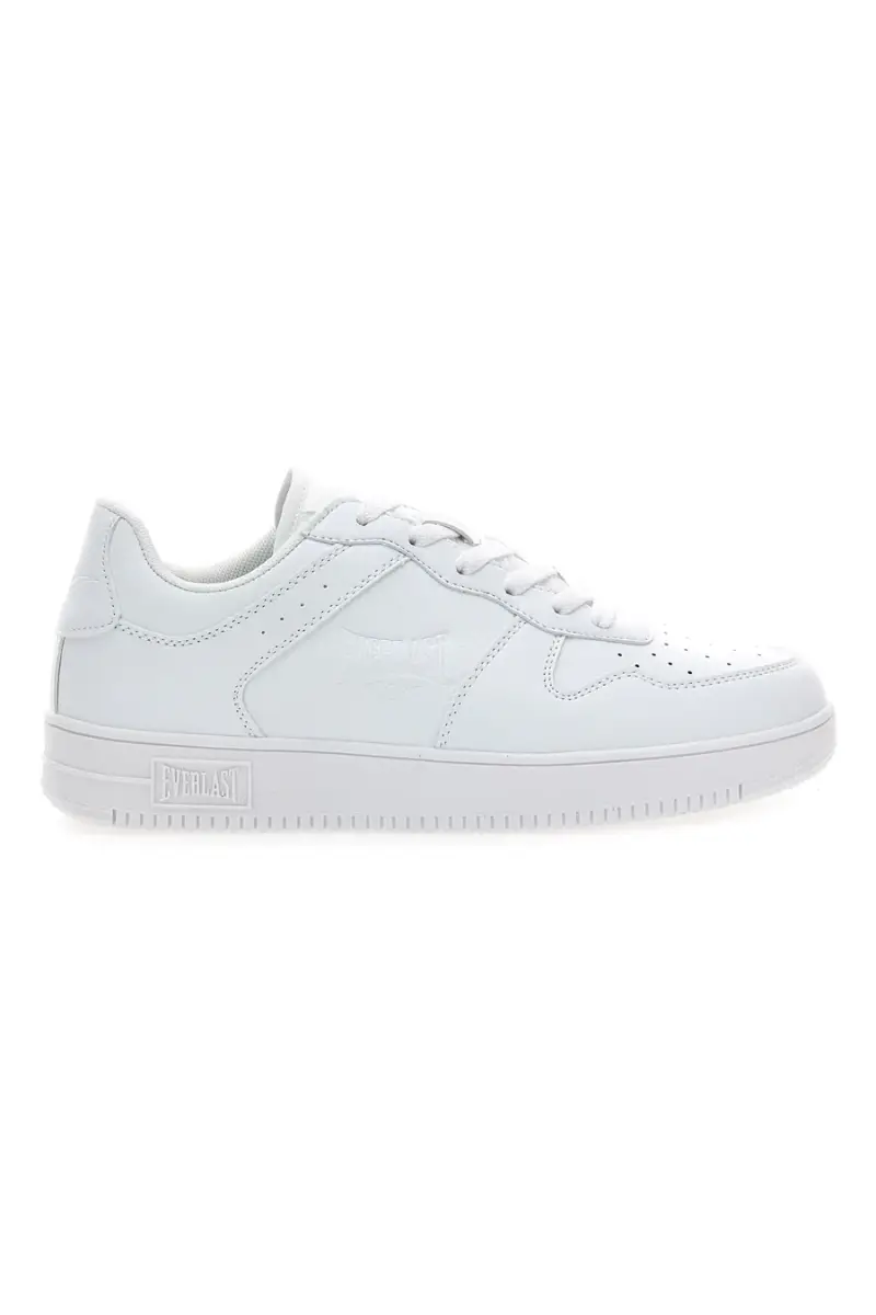EVERLAST Sneakers total white traforate in materie sintetiche EV713 [BIANCO]