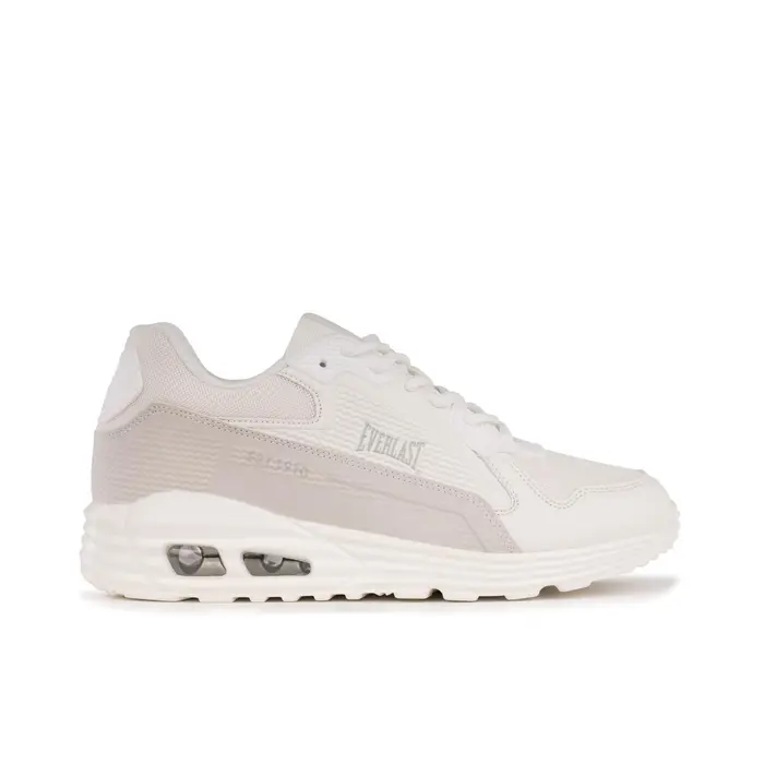 EVERLAST Sneakers uomo da palestra bianche EV 810 con suola ad aria