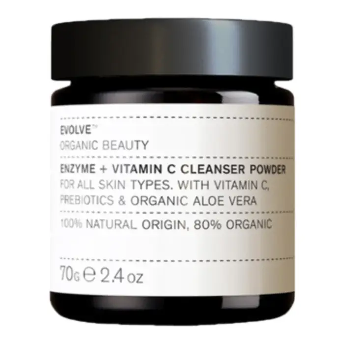Evolve organic beauty Enzima + Vitamina C Detergente in Polvere 70 g