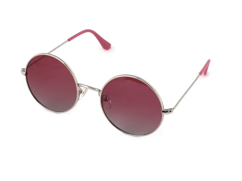 EXIT Bambino OCCH. SOLE BAMB. MET. TK0917 C.04 ARG. L./ROSA SF. *3P Occhiali da sole Metallo Argento Rosa Rotonda Polarizzata