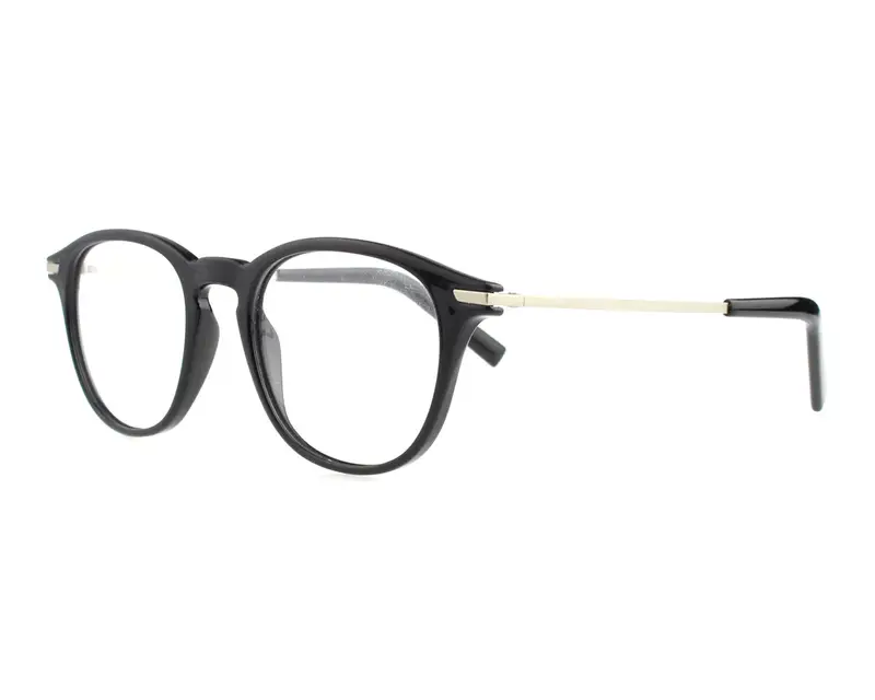 EXIT Unisex EX305 1250 Montature da vista Plastica Nero Rotonda