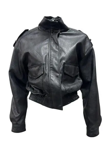 Extasy Giubbino ecopelle bomber