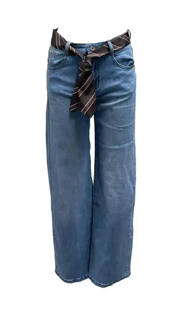 Extasy Jeans cravatta raso