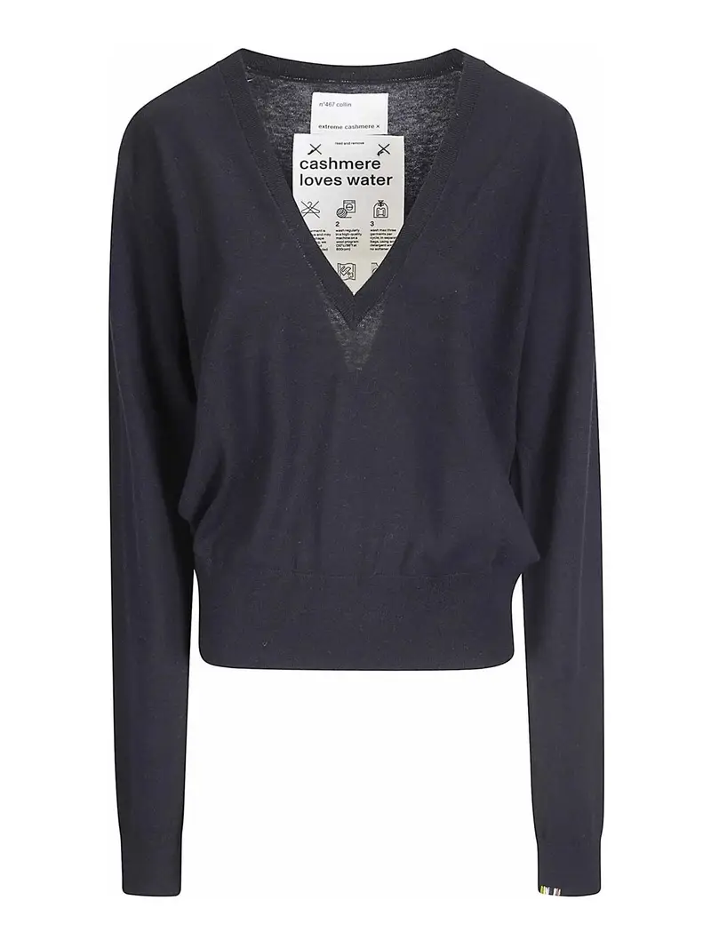 Extreme Cashmere Maglione in lana e cahsmere Nero
