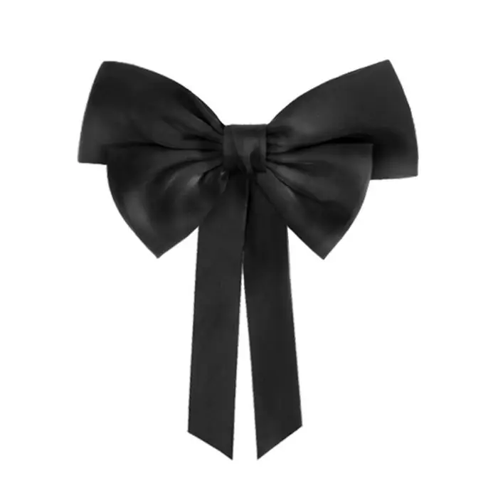 1 pezzo nuovo coreano moda fiocco per capelli tinta unita fermagli per capelli eleganti copricapo ragazze accessori per capelli per bambini