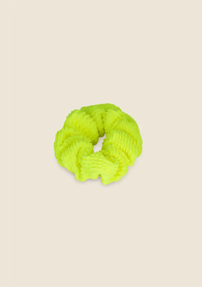 F**K Elastico per Capelli Donna Giallo Fluo A004-FY
