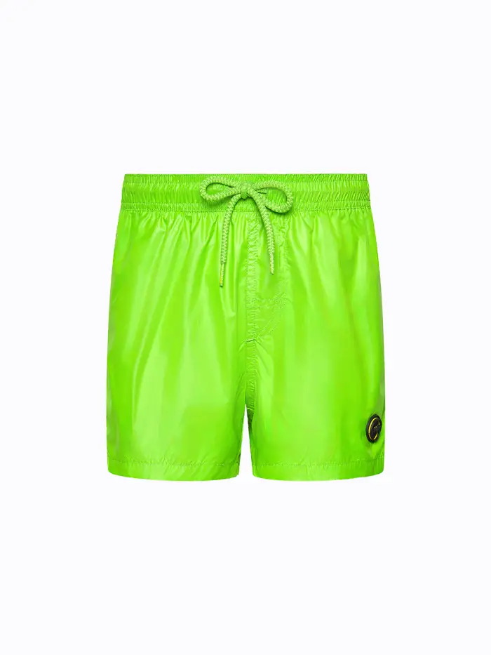 F**K JUNIOR Shorts Bambino F**K Verde Fluo SJ5002-FG