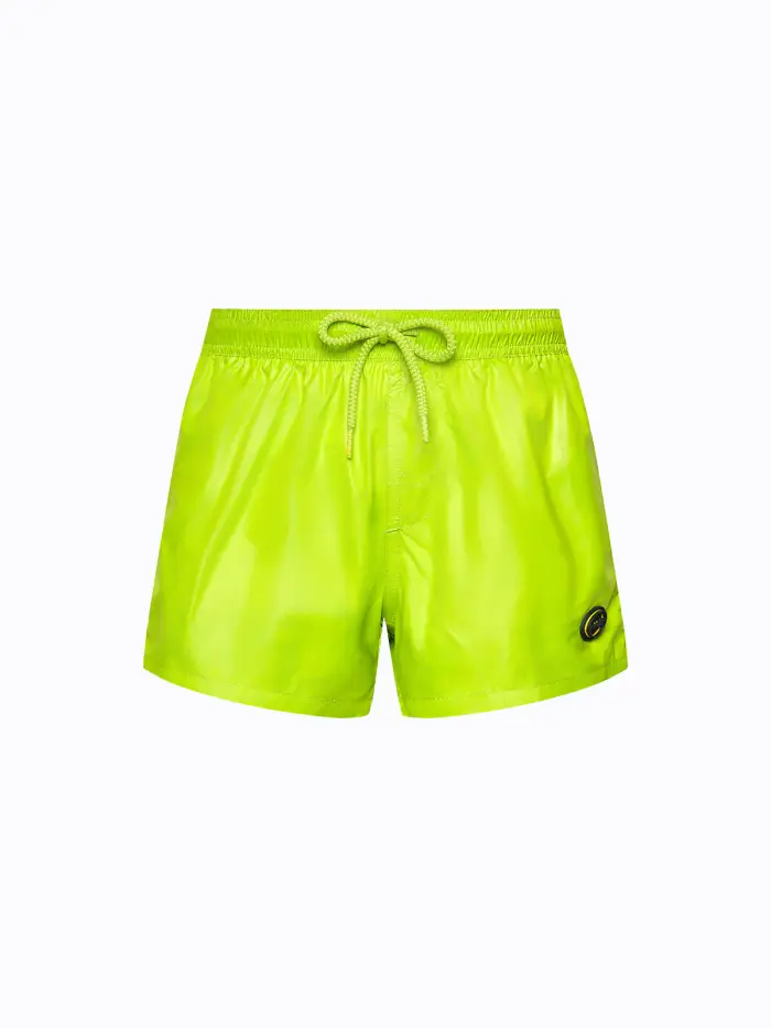 Shorts Neonato F**K Giallo Fluo SN0002-FY