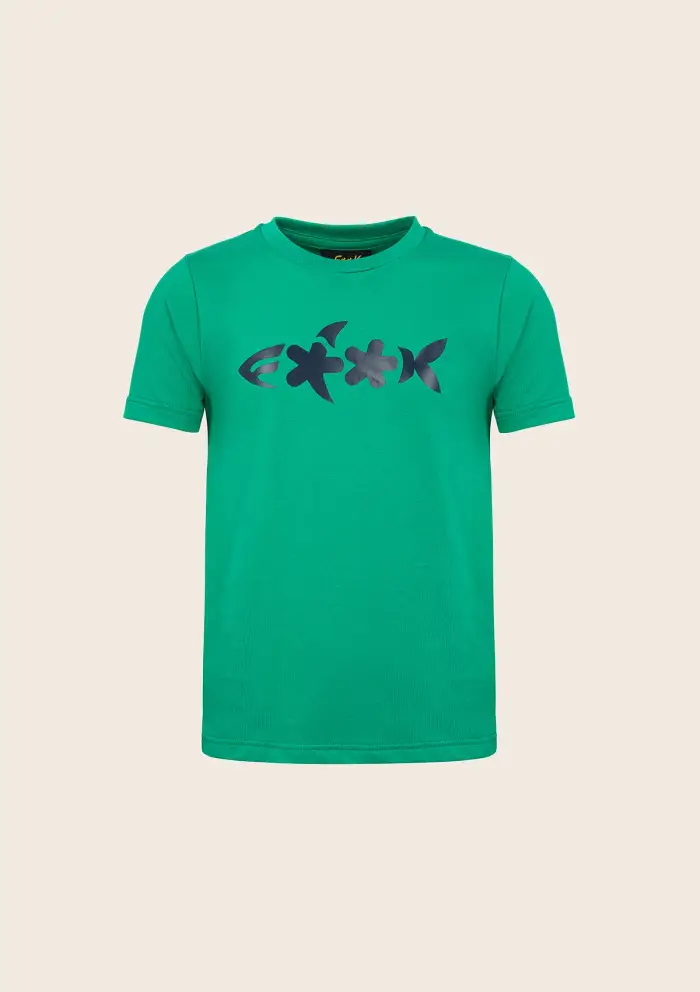 F**K JUNIOR T-Shirt Bambino F**K Verde J01TS71-GN