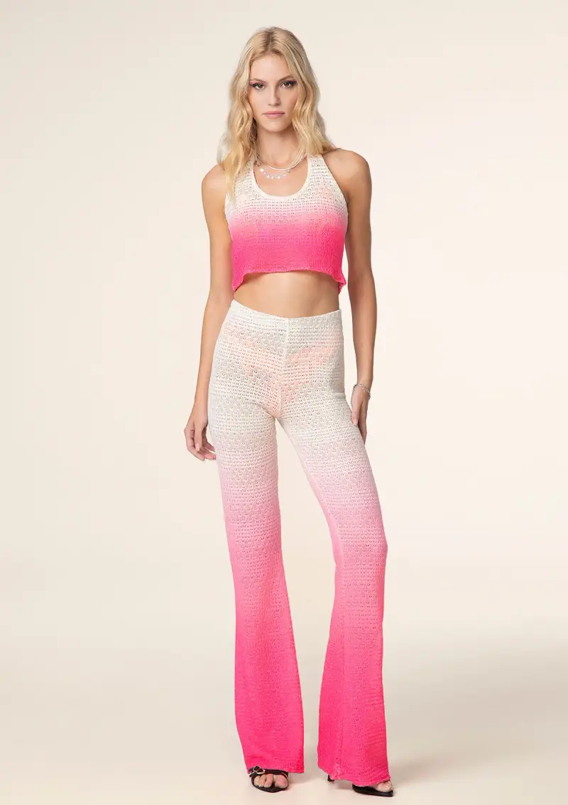 F**K Pantalone Zampa Donna Degradè 0724-X20