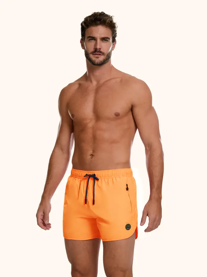 Shorts Uomo F**K Arancione Fluo SM5003-FO