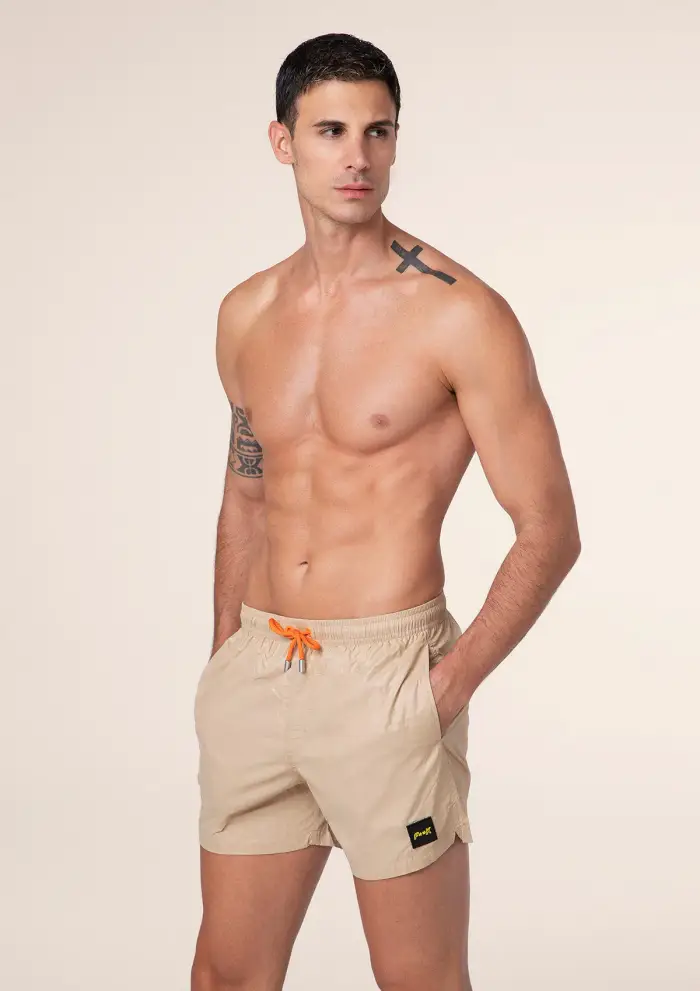 F**K Shorts Uomo Beige M01BU02-BG