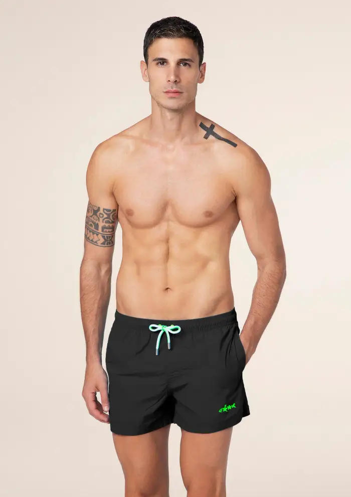 F**K Shorts Uomo Nero M01BU05-BK