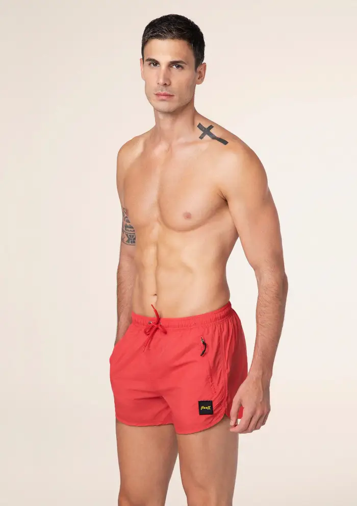 F**K Shorts Uomo Rosso M01BU03-RD