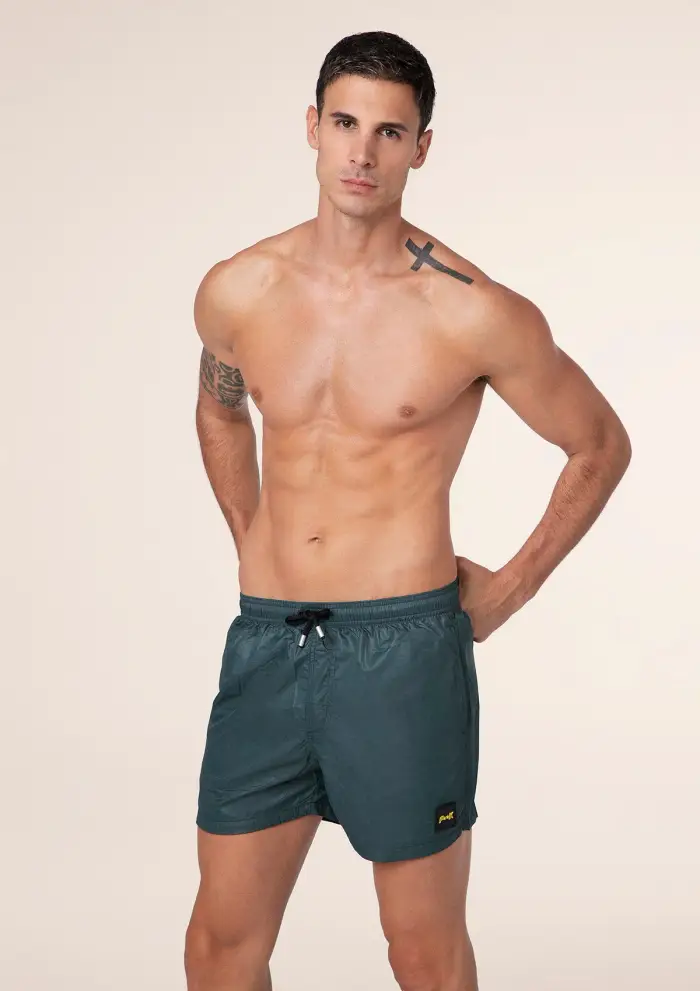 F**K Shorts Uomo Verde M01BU02-VS