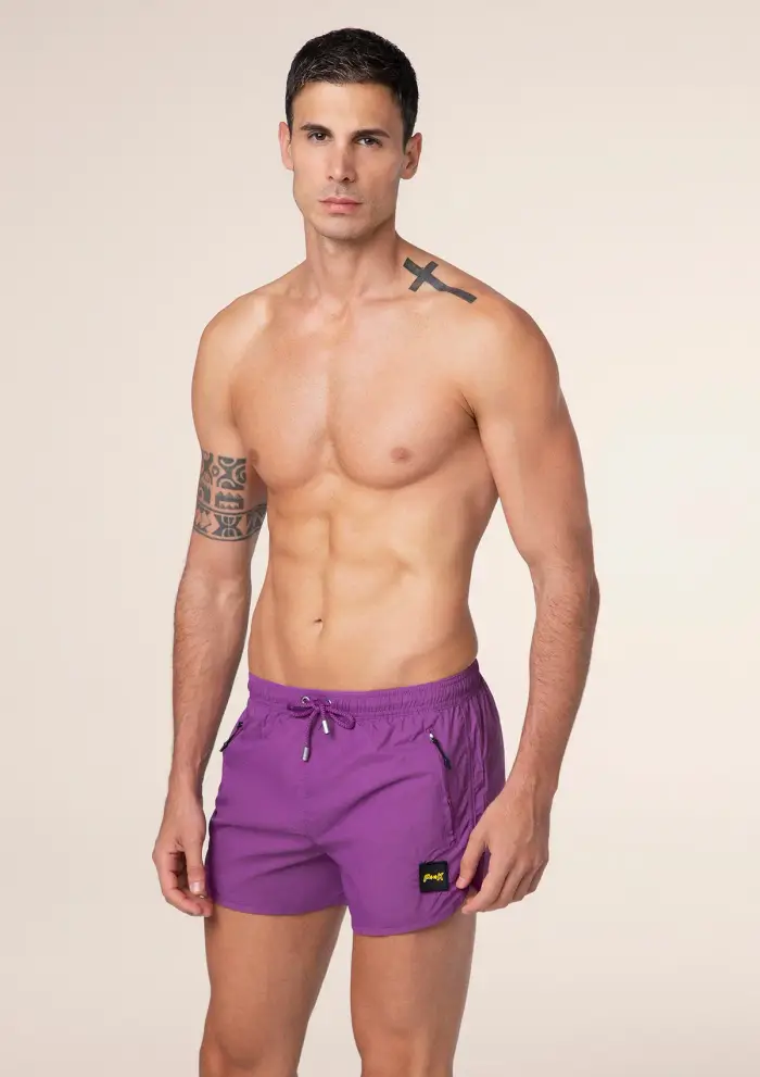 F**K Shorts Uomo Viola M01BU03-PR