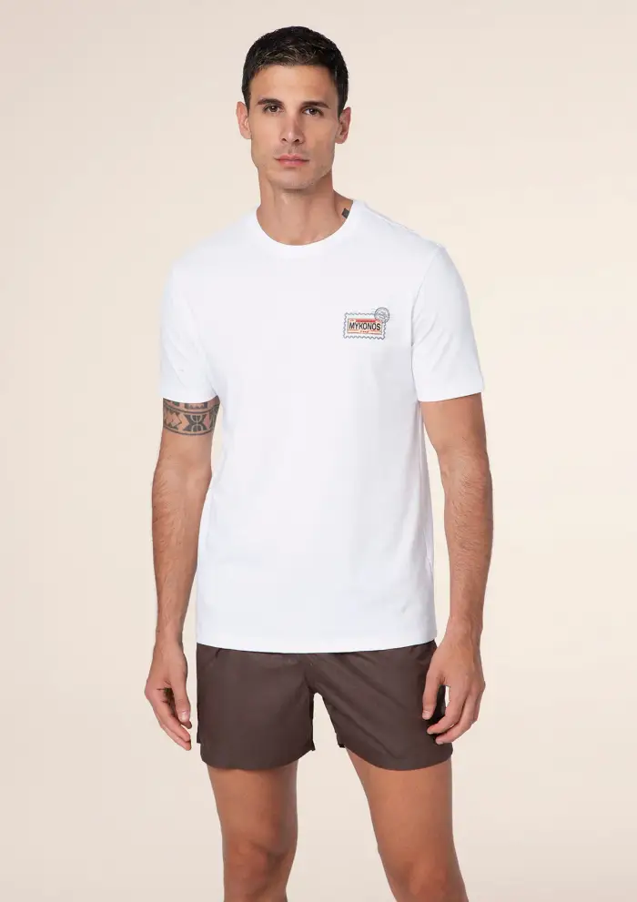 T-Shirt Uomo F**K Bianca M01TS76-WH